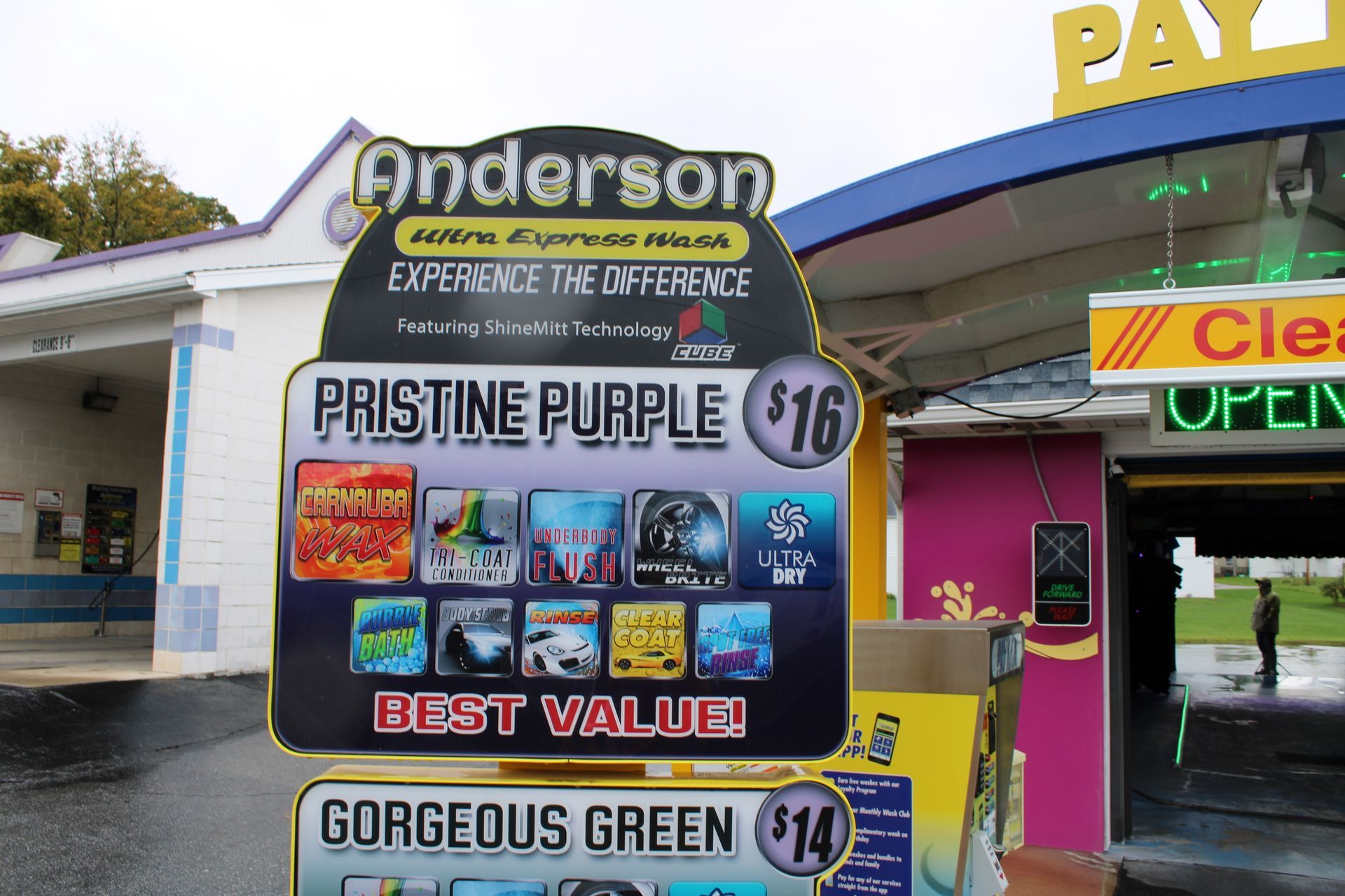Anderson carwash,c arwash photography by OhmCO