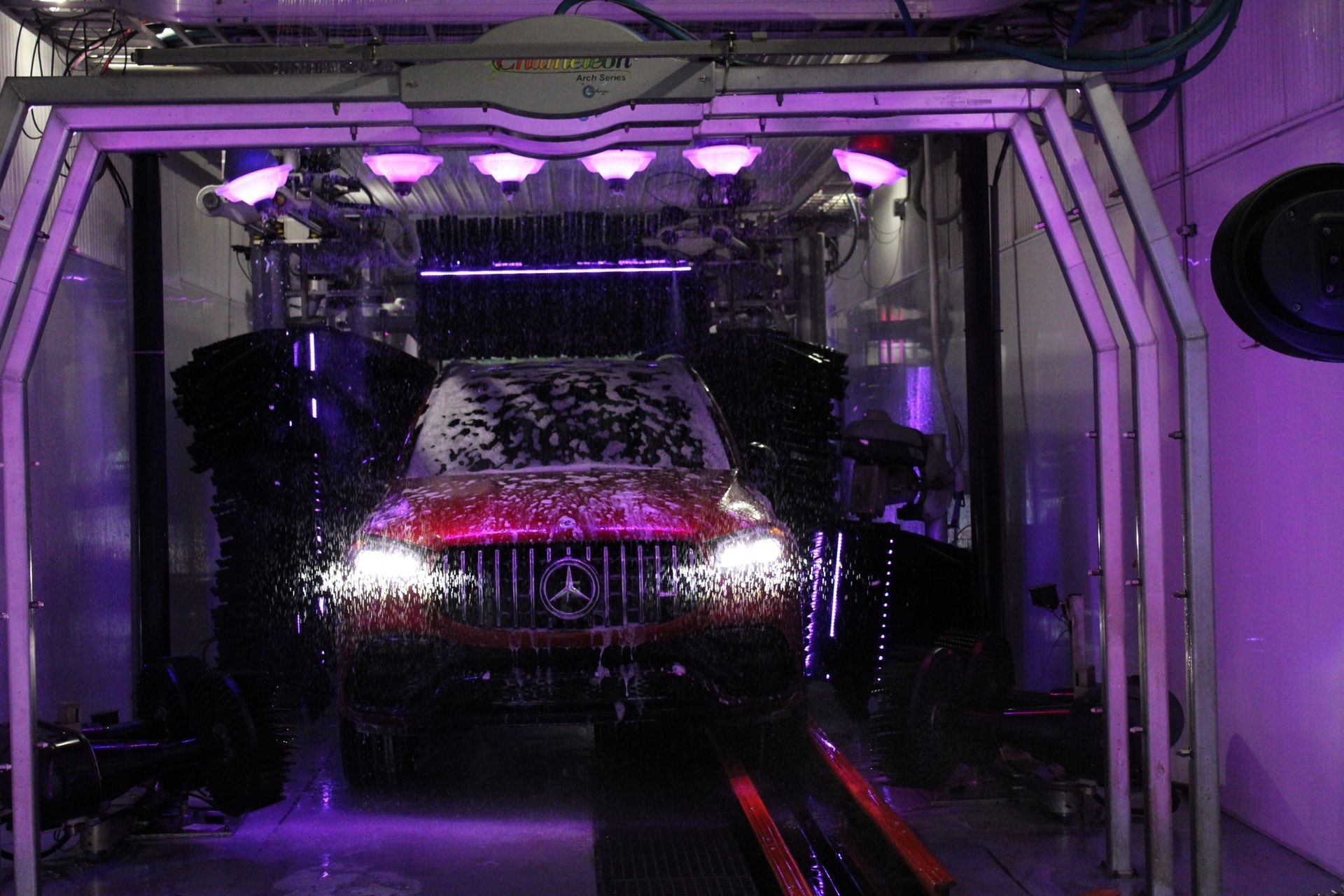 Carwash photography, video editing, media, drone photography for carwashes. Hire OhmCo for carwash photography Belanger Equipment