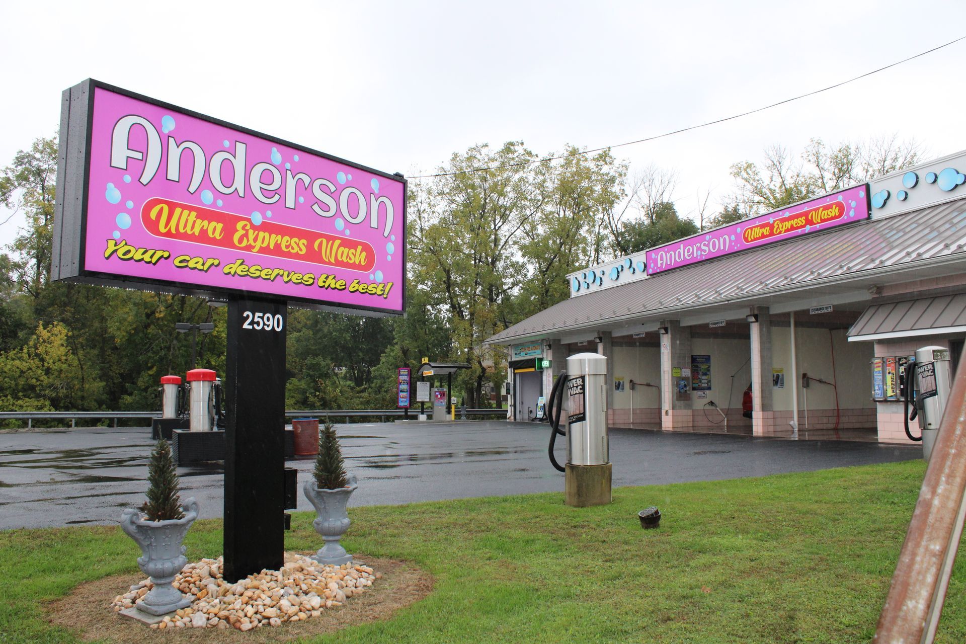 Anderson carwash,c arwash photography by OhmCO belanger and PDQequipment