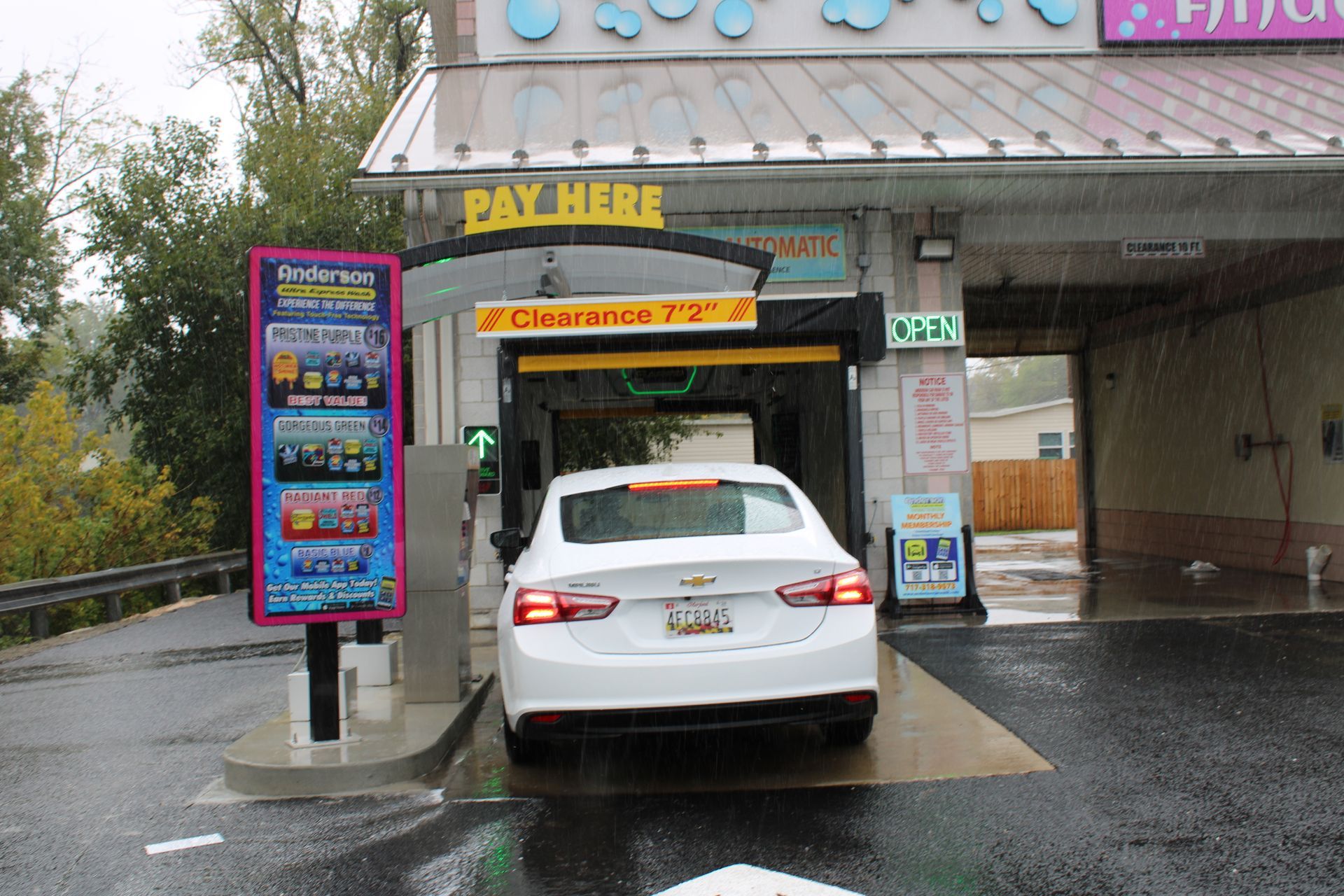 Belanger and PDQ OhmCo carwash photography Anderson Carwash in PA