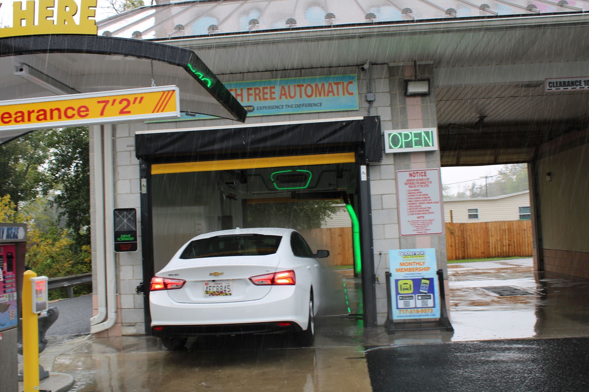 Freestyler OhmCo carwash photography Anderson Carwash in PA