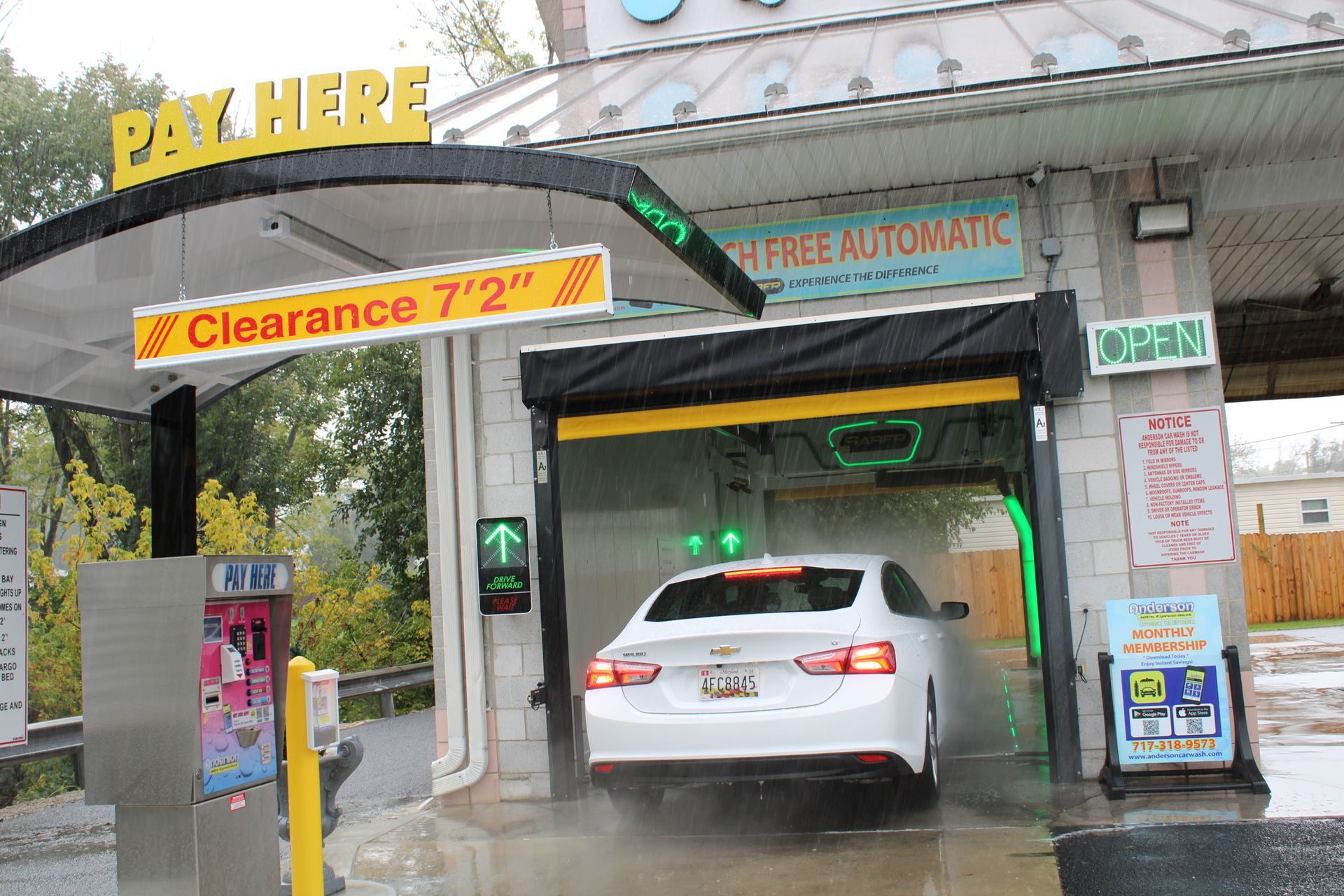 Freestyler OhmCo carwash photography Anderson Carwash in PA