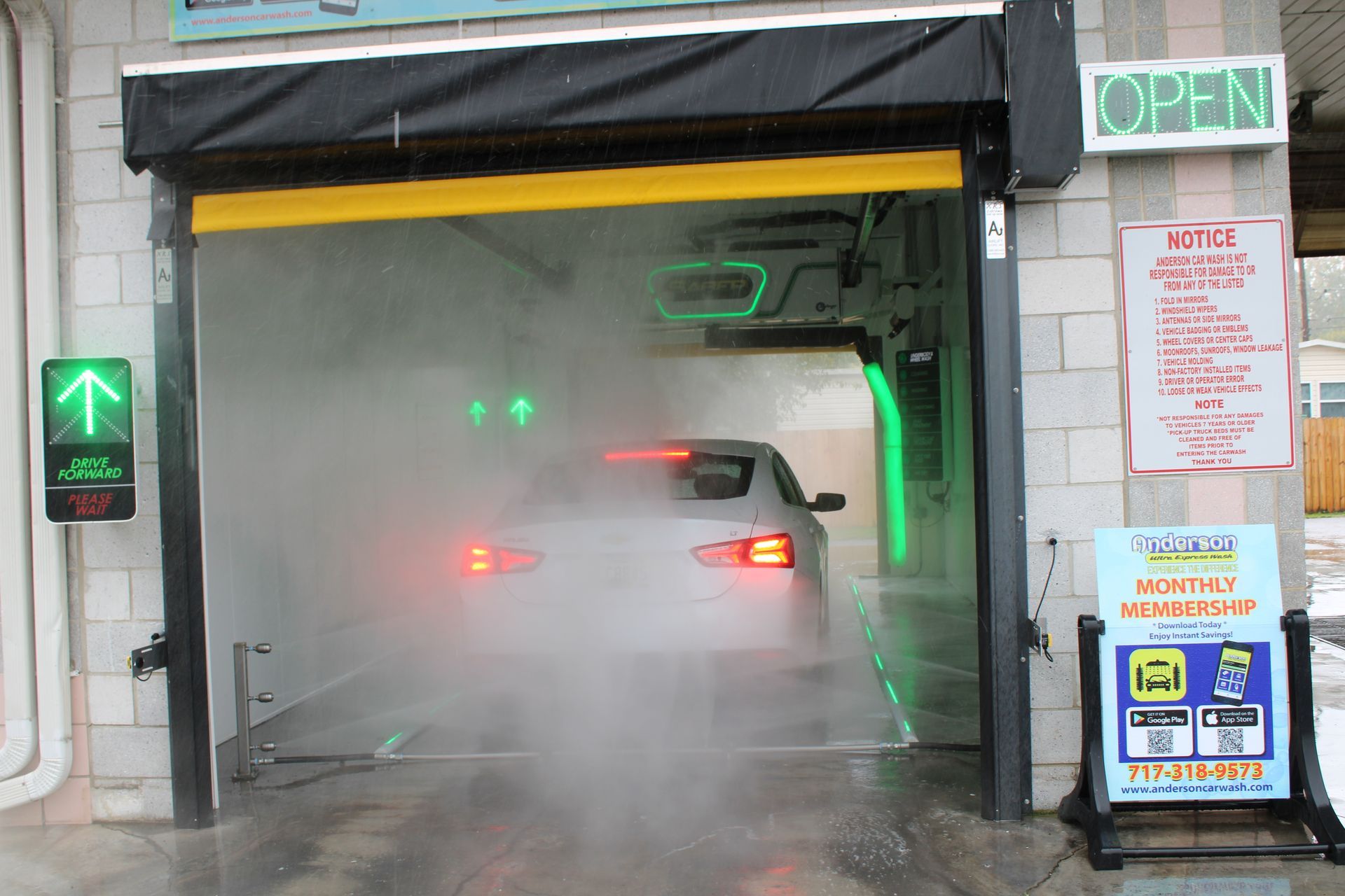 Belanger and PDQ OhmCo carwash photography Anderson Carwash in PA