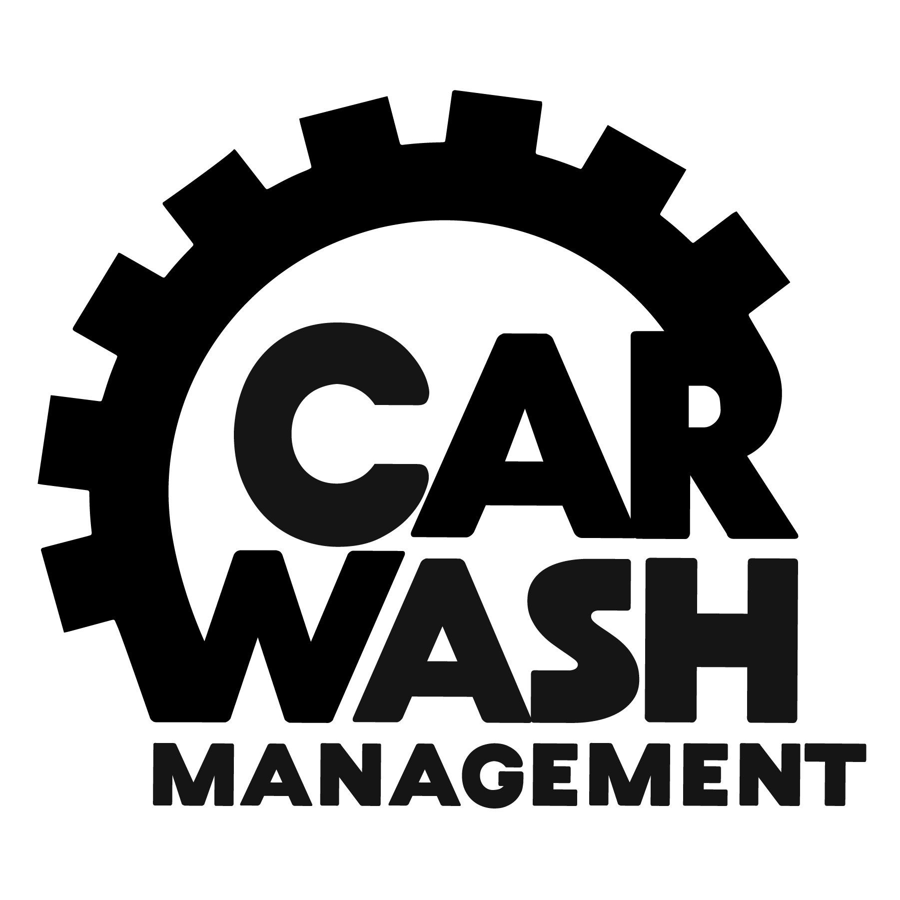 Car Wash MGMT carwash management car wash logo