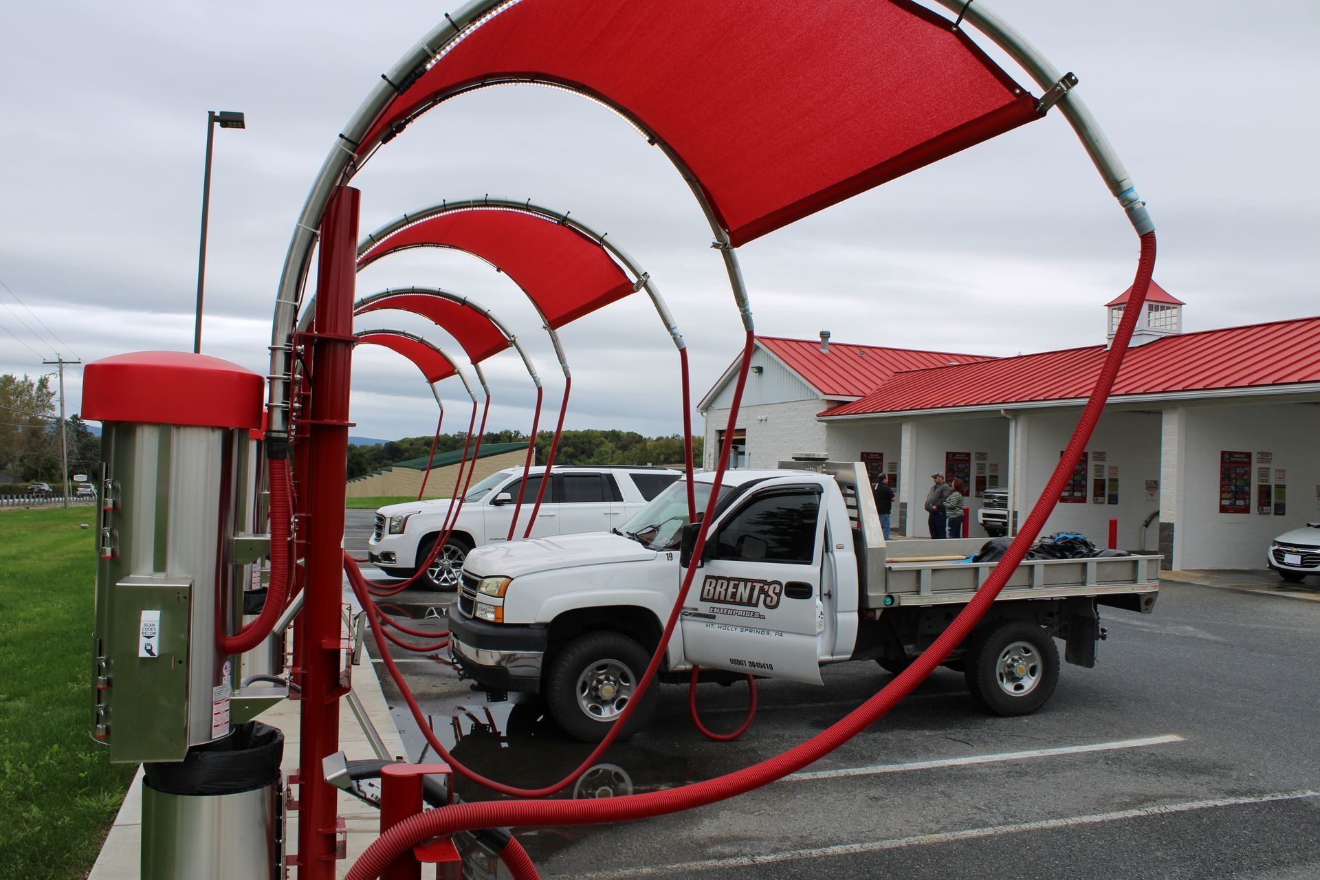 Route 66 carwash  vacuum stations