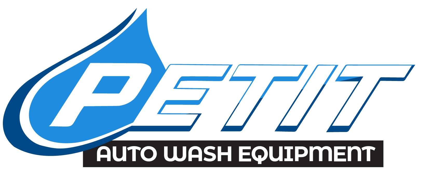 petit auto wash equipment logo rebrand