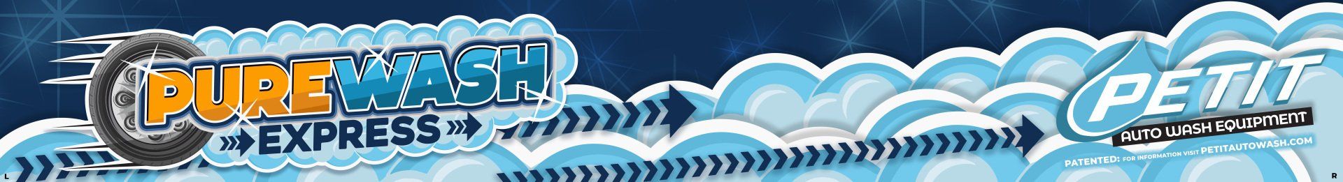 Pure Wash Express PETIT carwash equipment BRIDGE EXAMPLES