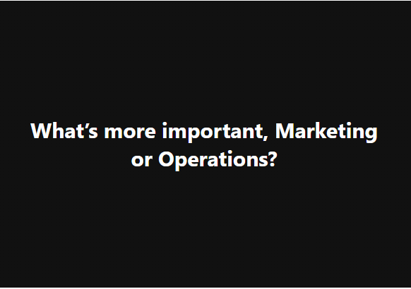 What's more important for a car wash - marketing or operations?