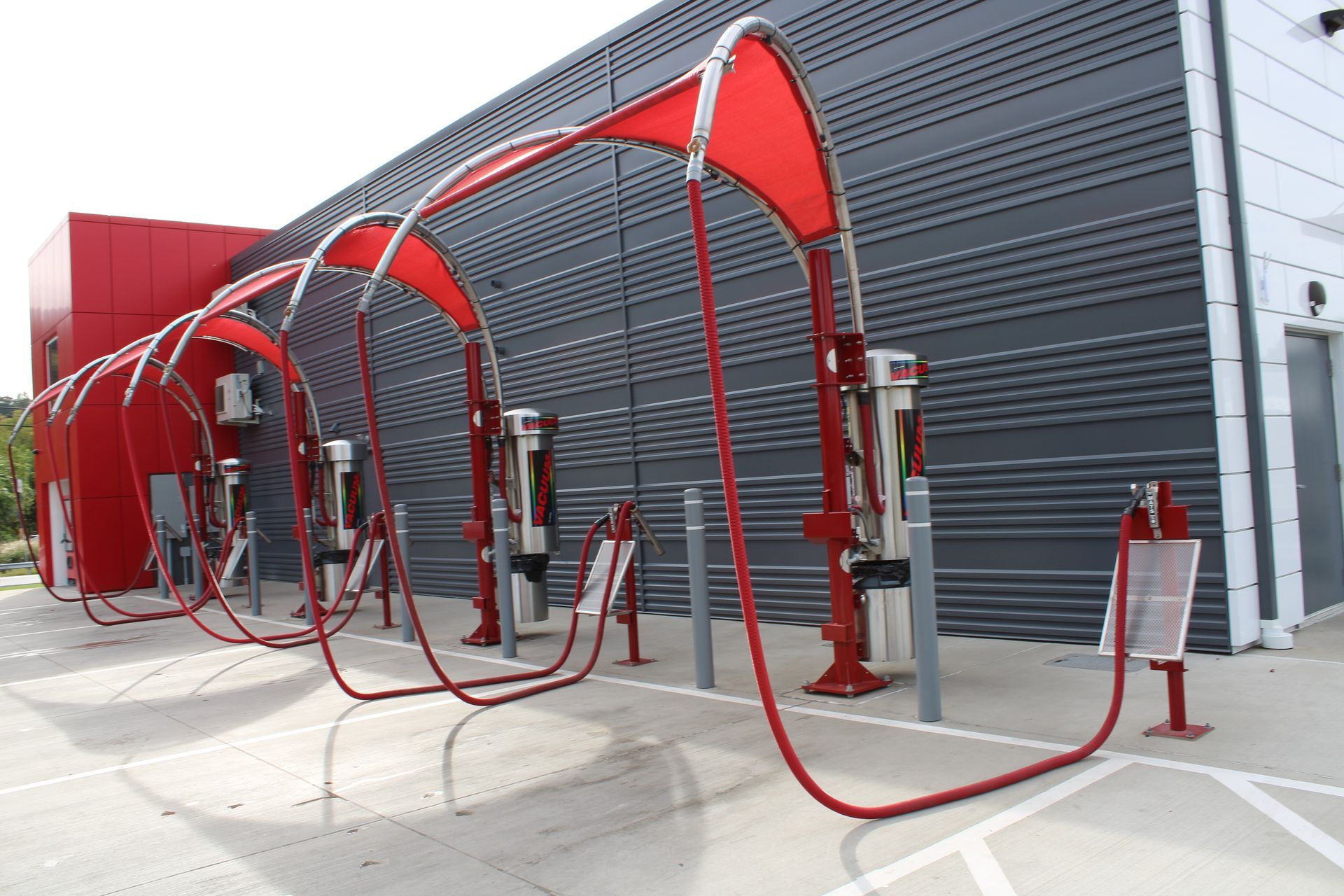 Time To Shine Car Wash in PA OhmCo Carwash Photography vacuum stations