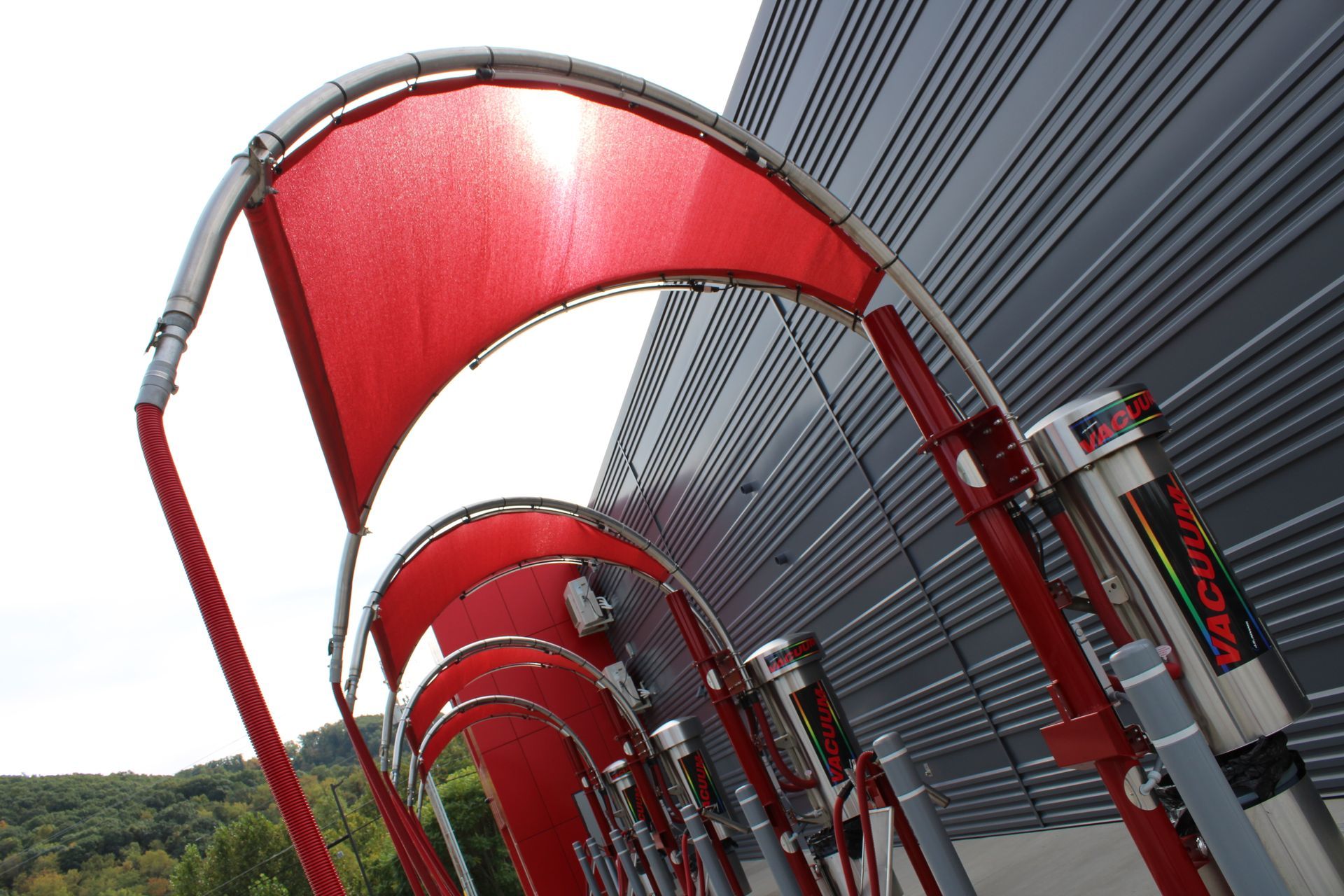 Time To Shine Car Wash in PA OhmCo Carwash Photography vacuum stations