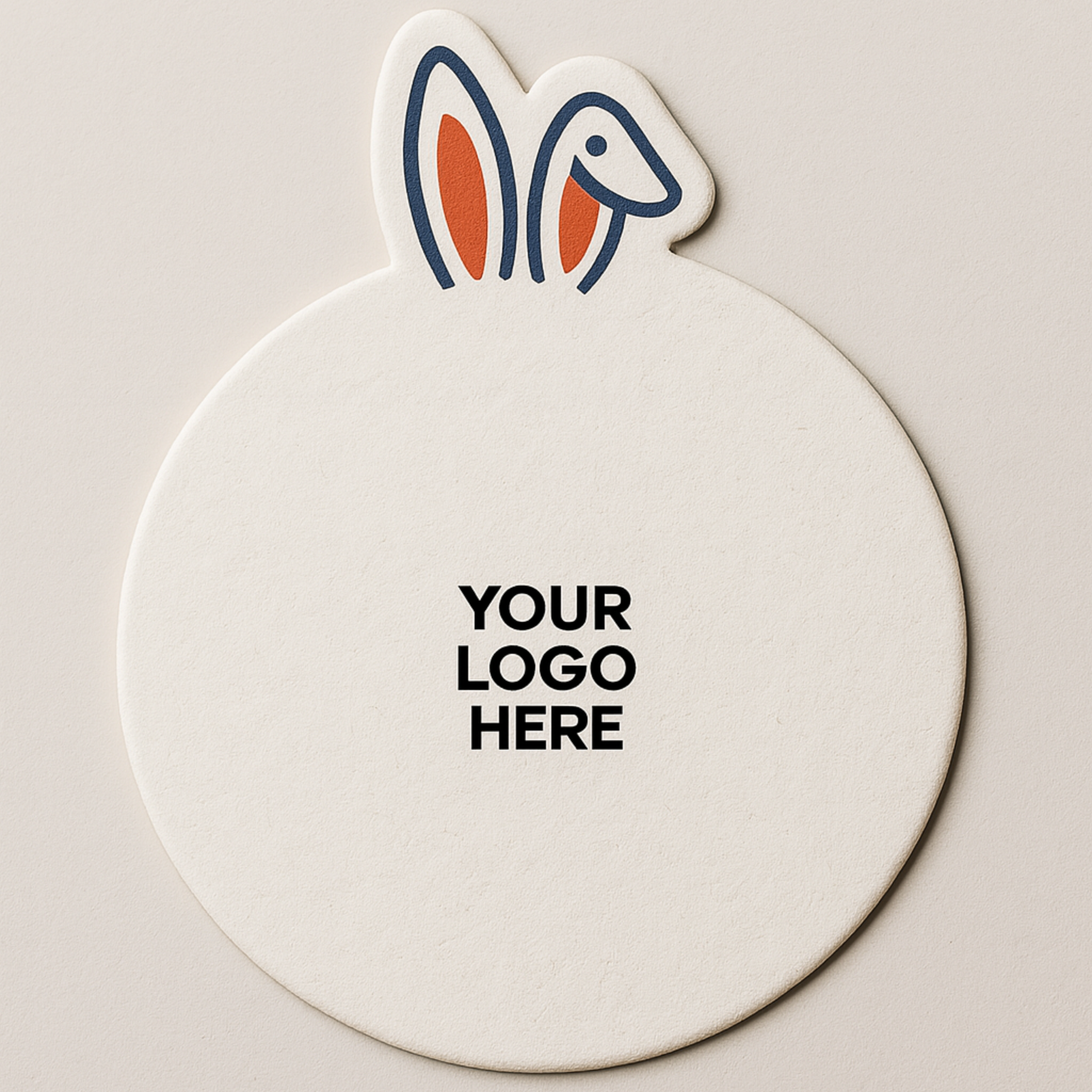 Bunny ears for easter for you logo add your carwash logo to custom holiday carwash air fresheners