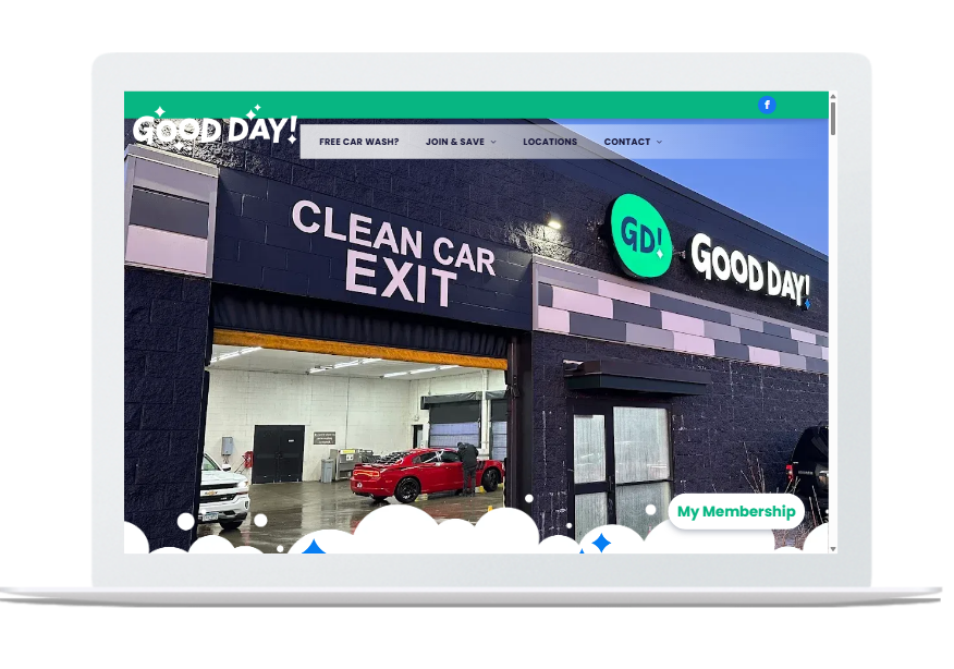 goodday carwash webstie by ohmco
