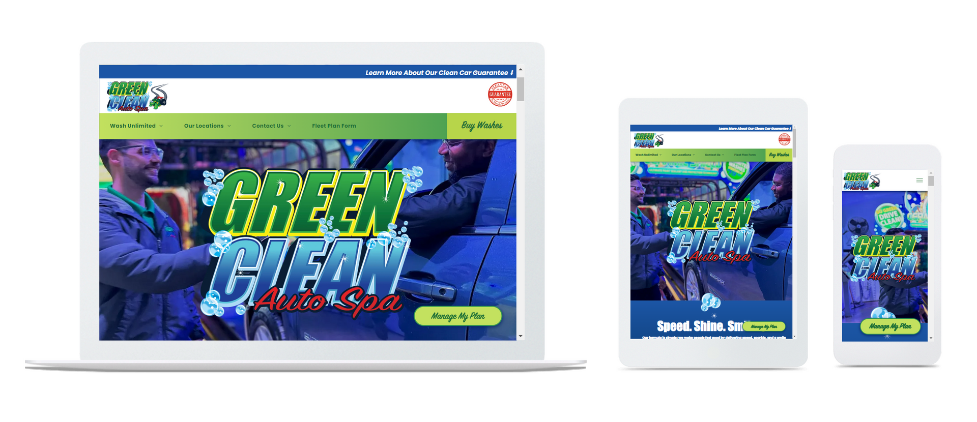 Ohmco carwash websites powered by Rinsed is a powerful tool for selling carwash giftcards and carwash memberships