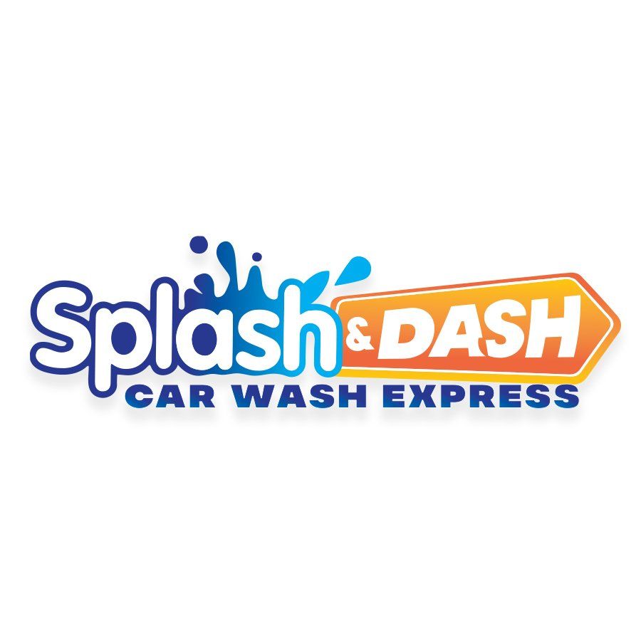 splash and dash carwash logo