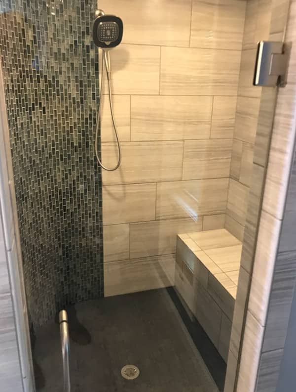 Shower bath remodeling