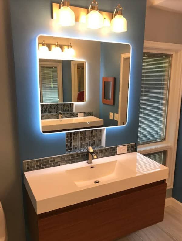 Bathroom vanity remodel