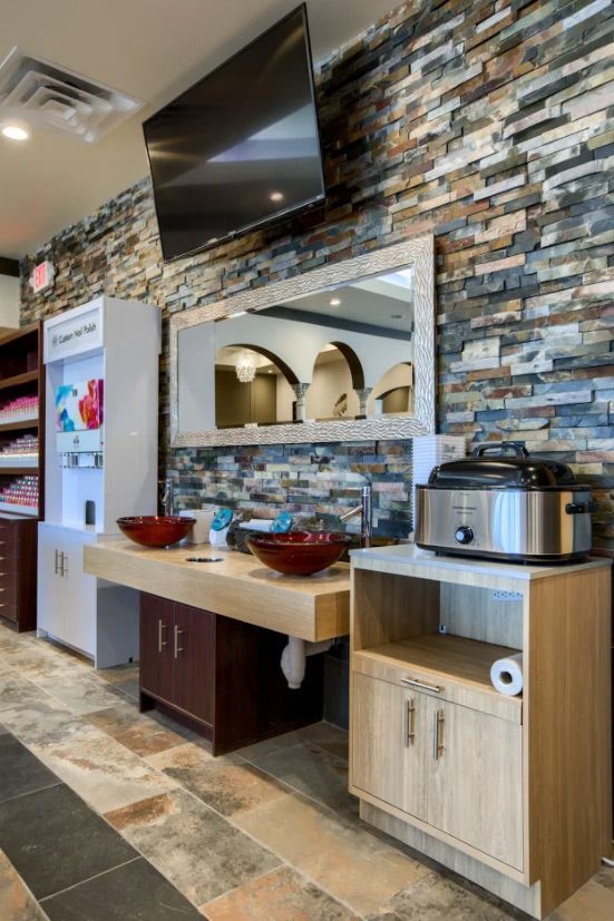 Nail spa layout ideas