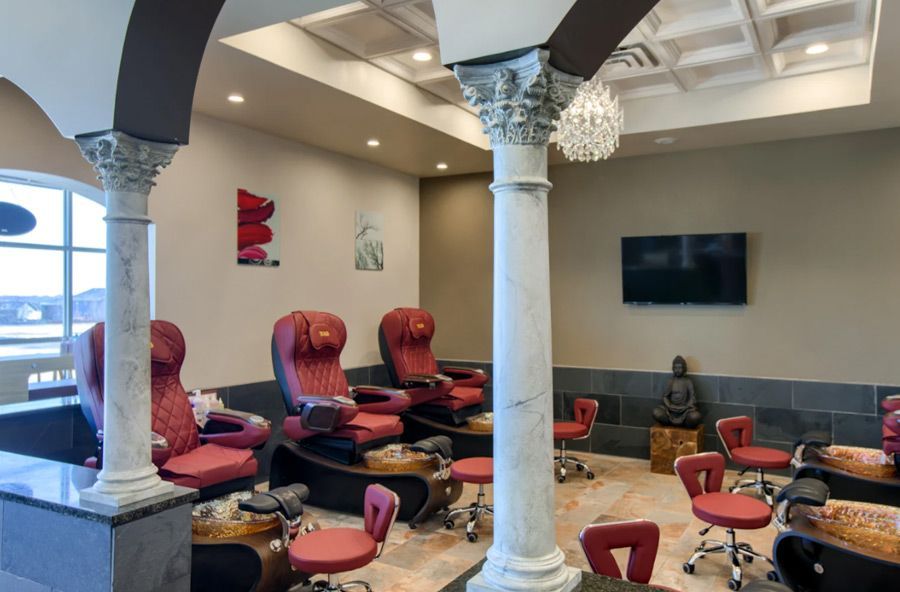 Relaxing nail spa ideas