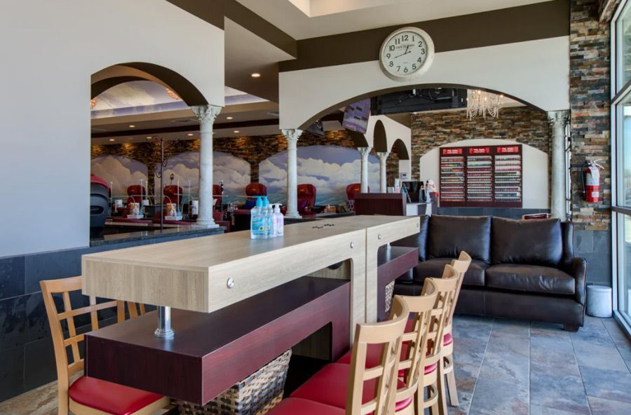 Waiting area remodeling