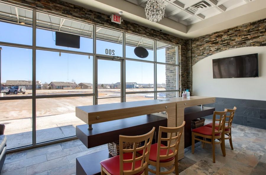 Waiting room remodel