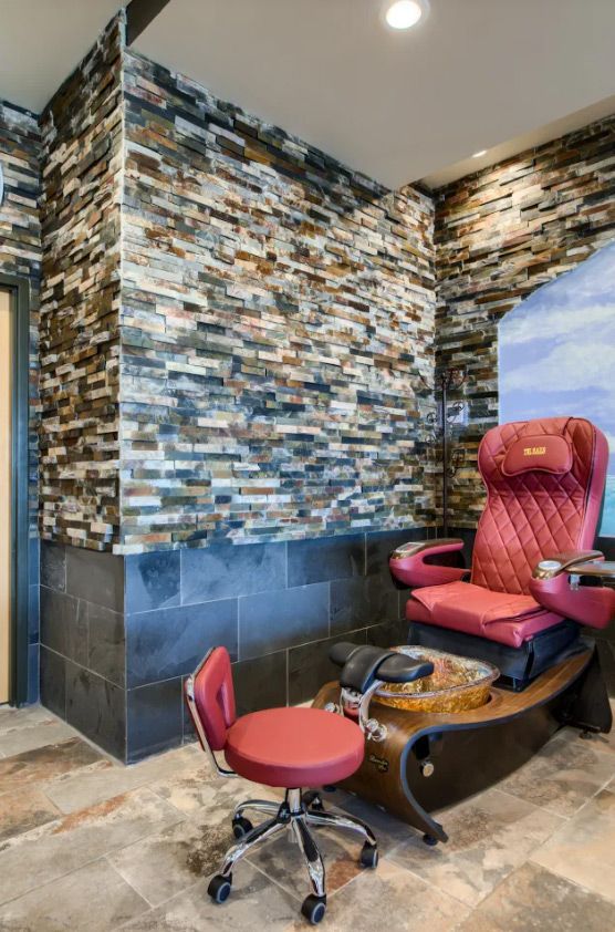 Commercial nail spa remodeling