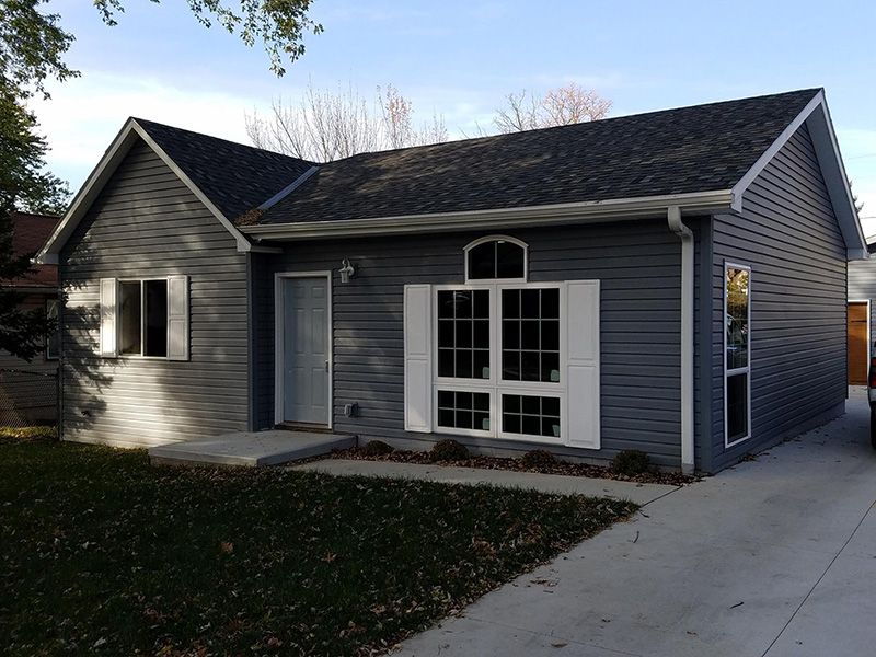 Exterior home remodel