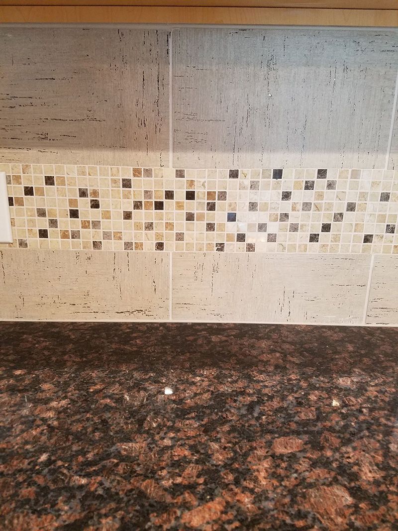 Backsplash restoration