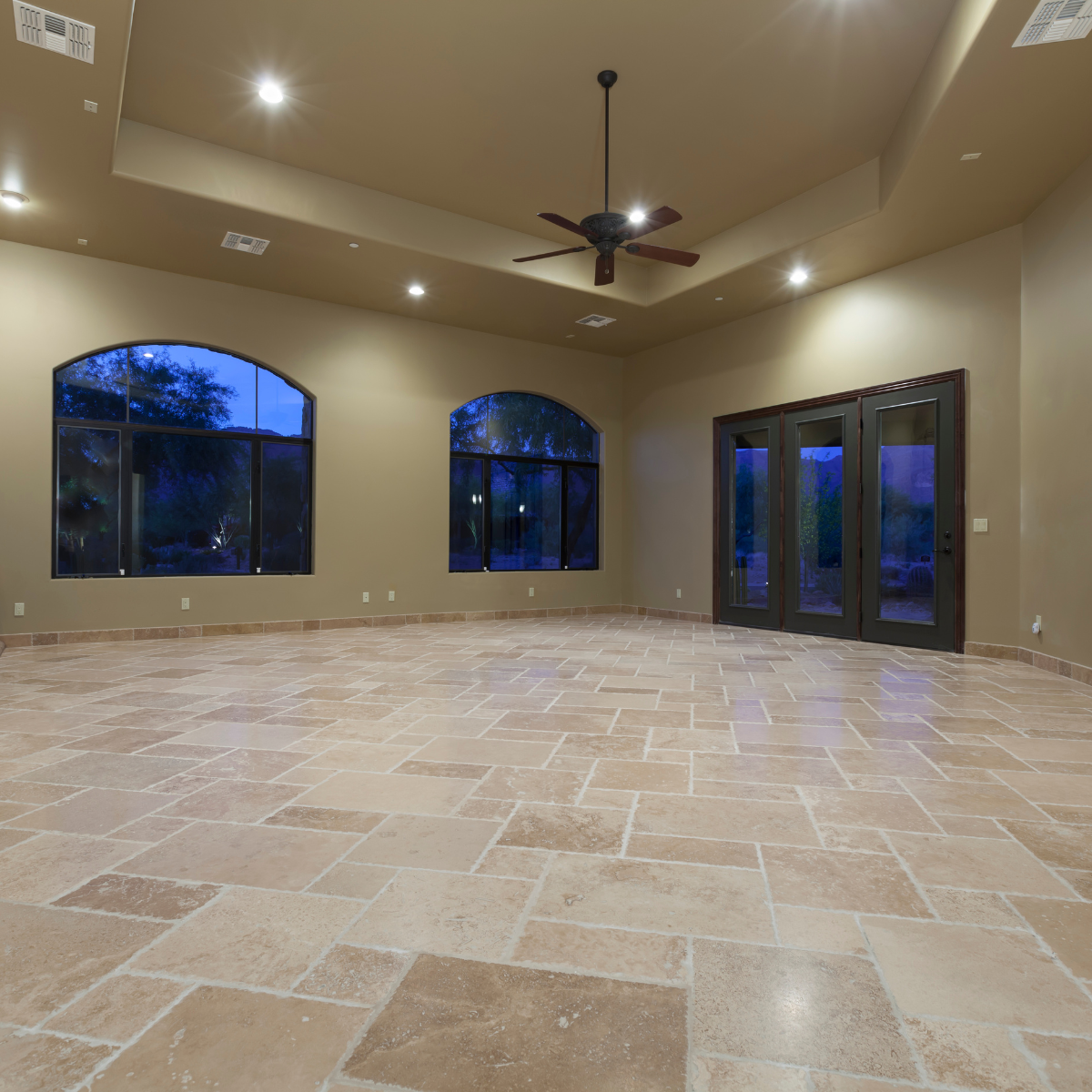 Delray Beach Tile Flooring by Liberty Kitchen
