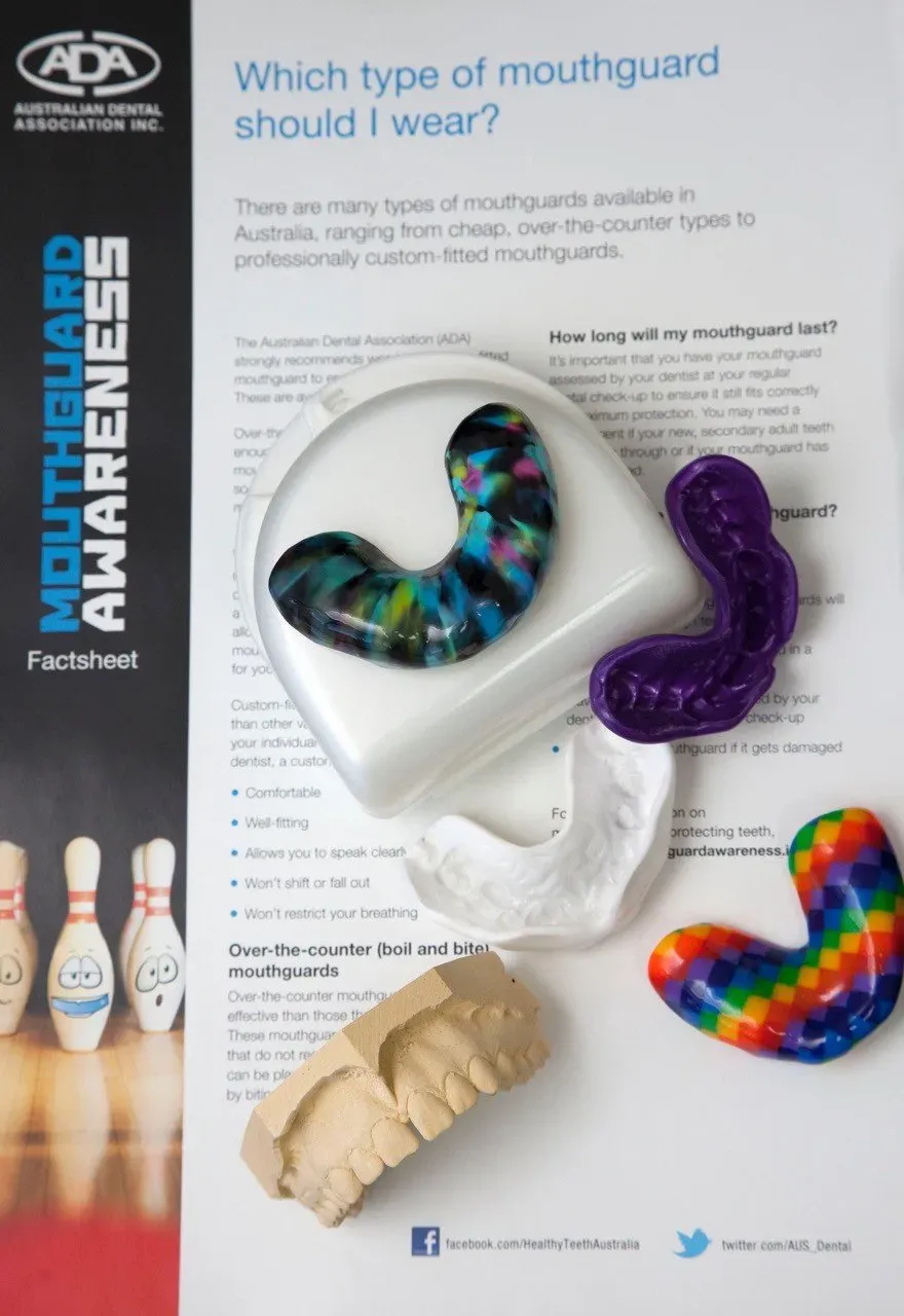 Different type of mouthguard | Rosny Park, TAS | Bayfield Dental
