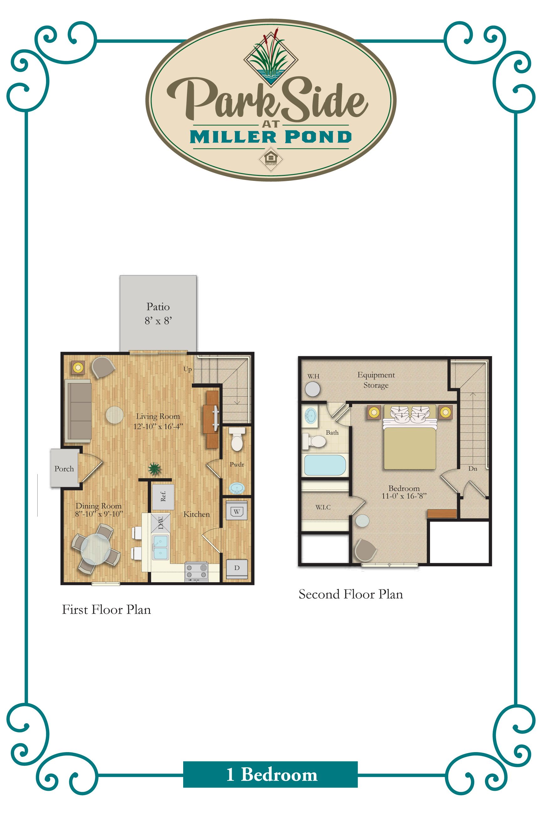A floor plan of a house with a balcony.