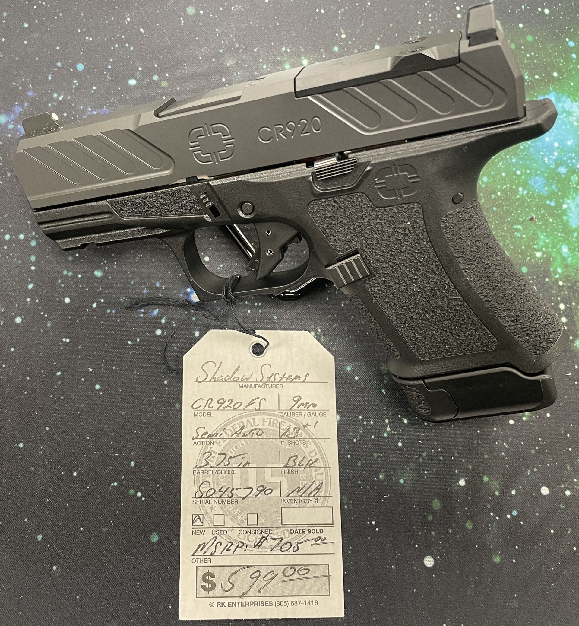 Shadow Systems CR920 Foundation Sub-Compact 9mm