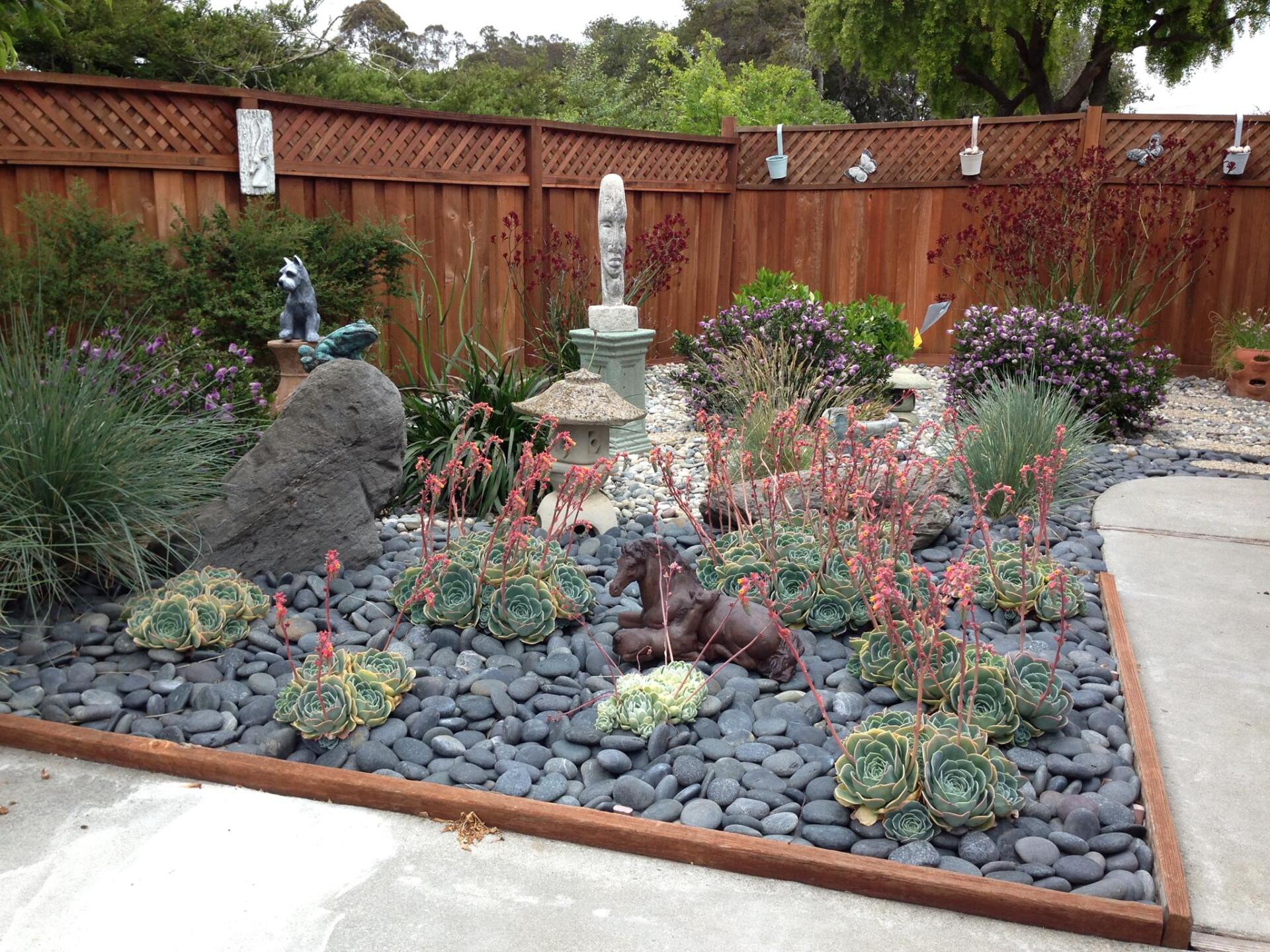 Backyard Landscape And Hardscape — Santa Cruz, CA — Quilici Gardening