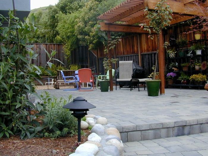 Patio Landscaping — Santa Cruz, CA — Quilici Gardening