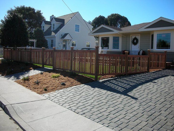 Fence In Front Of The House  — Santa Cruz, CA — Quilici Gardening
