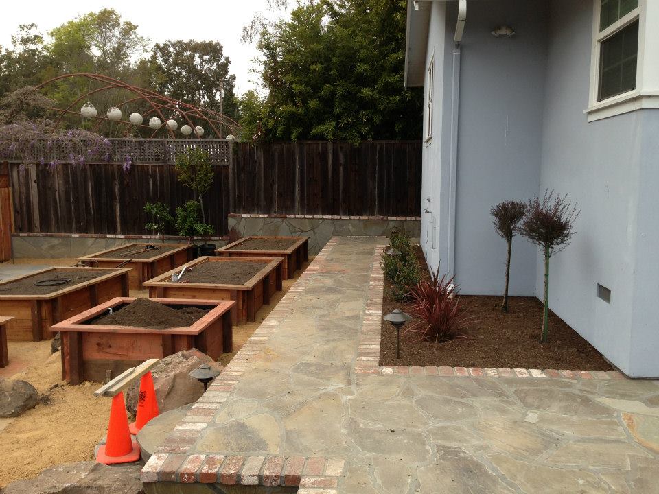 Wood Plant Boxes — Santa Cruz, CA — Quilici Gardening