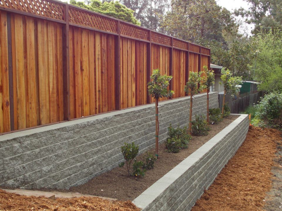 Beautiful Wooden Fence — Santa Cruz, CA — Quilici Gardening