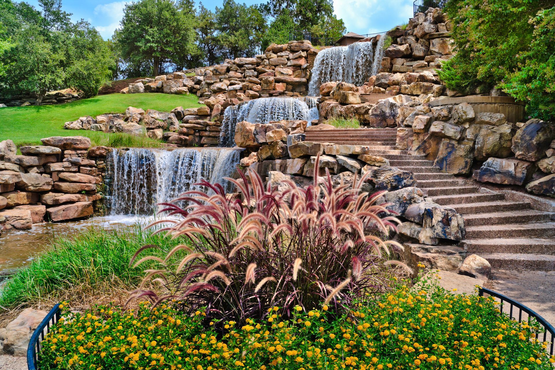 Pond And Water Falls Installation — Santa Cruz, CA — Quilici Gardening