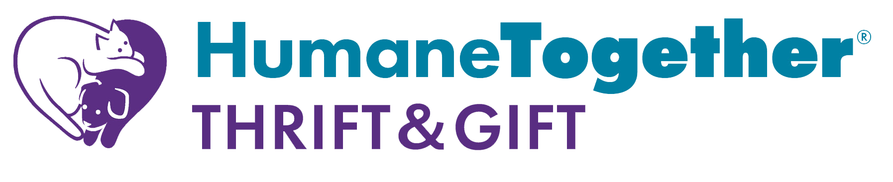 HumaneTogether® Thrift & Gift logo
