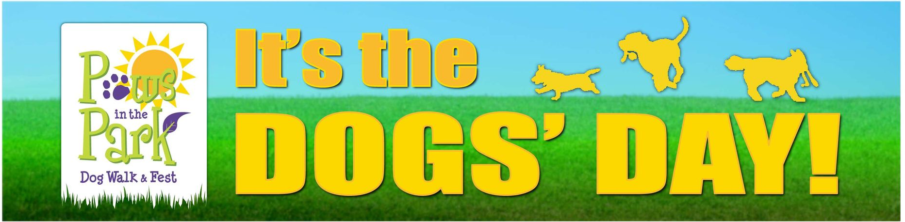 Paws in the Park.  Did you say walk.  Saturday May 17, 2025.