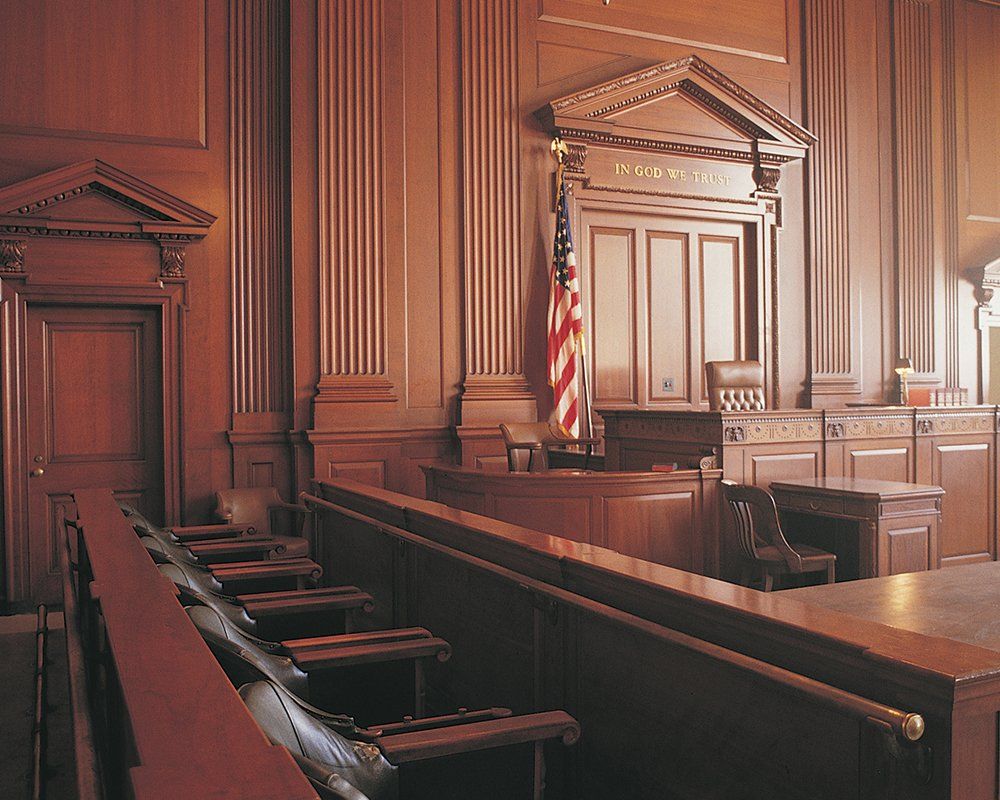 Interior of Courtroom — Tukwila, WA — Law Offices of Daniel R. Whitmore, P.S.