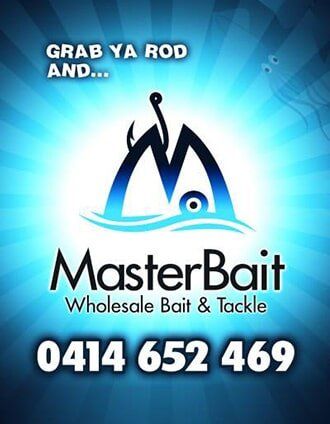 MasterBait banner — Master Bait & Tackle in Palmerston, NT