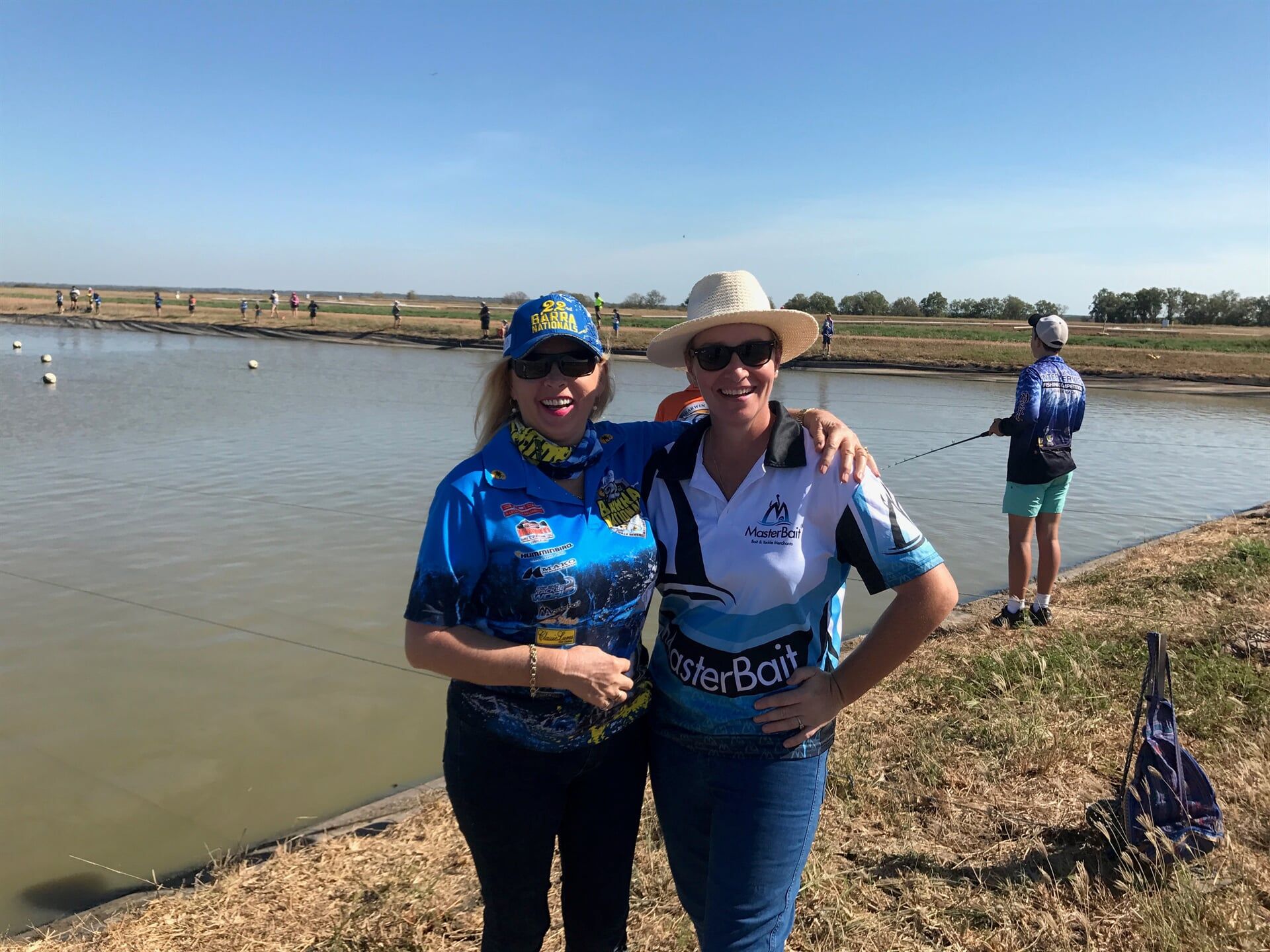 Shaz at Kids Fishing Clinic