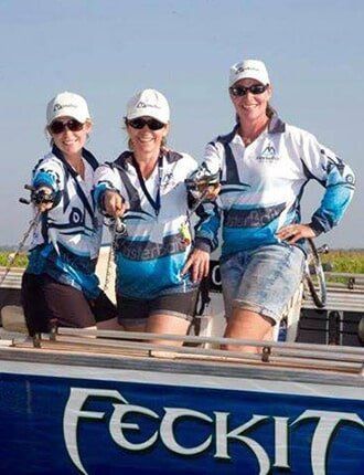 Three fishers — Master Bait & Tackle in Palmerston, NT