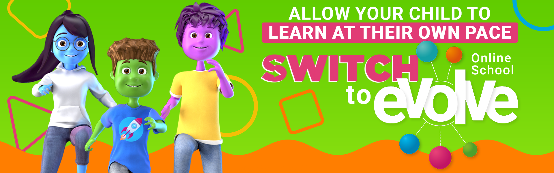 A poster that says allow your child to learn at their own pace