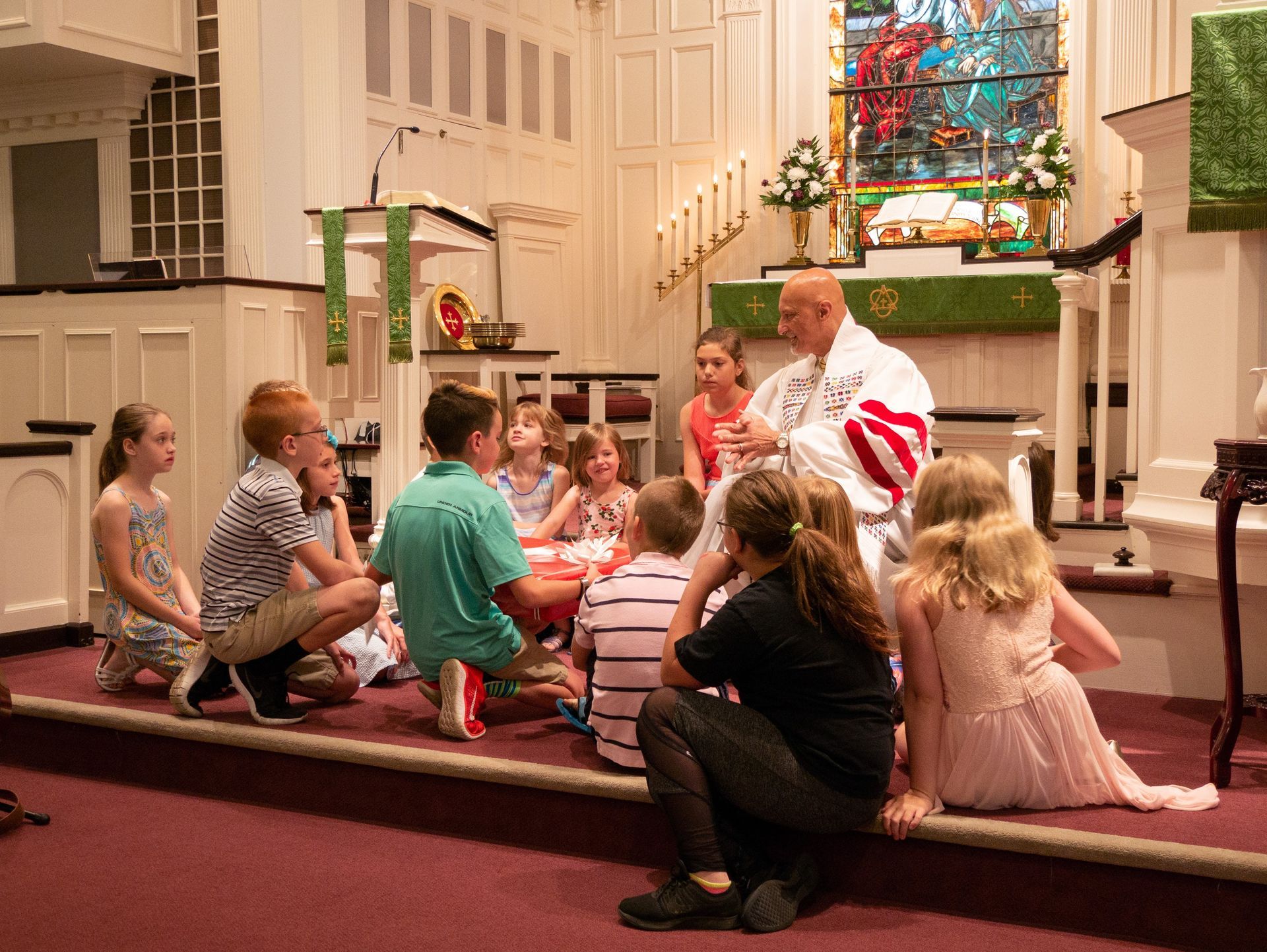 Children at Christ Church