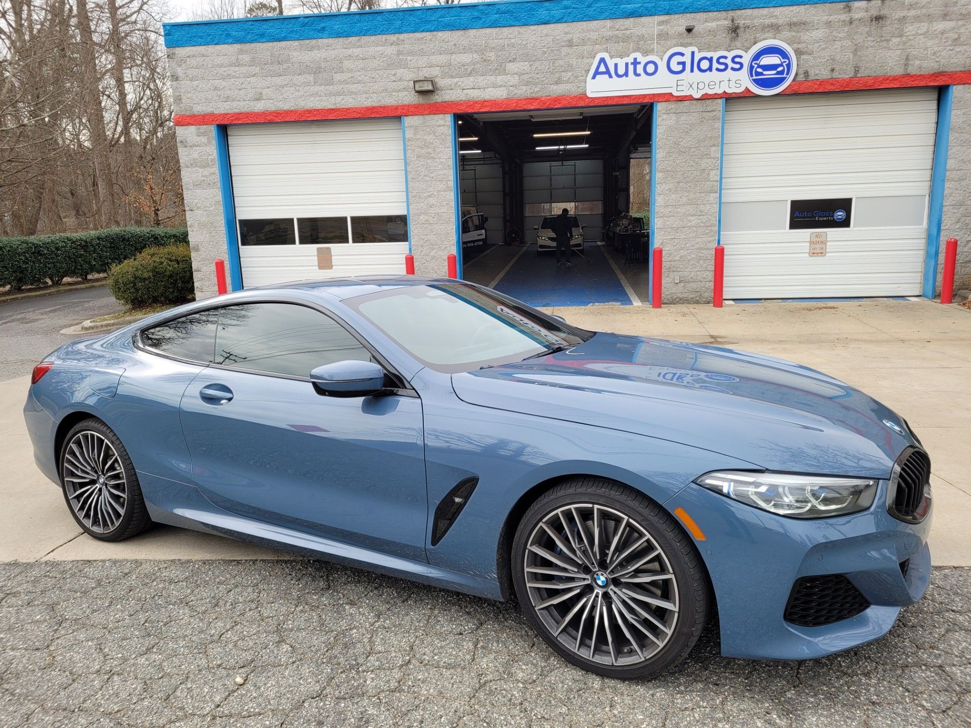 Passenger side glass replacement in Charlotte, NC
