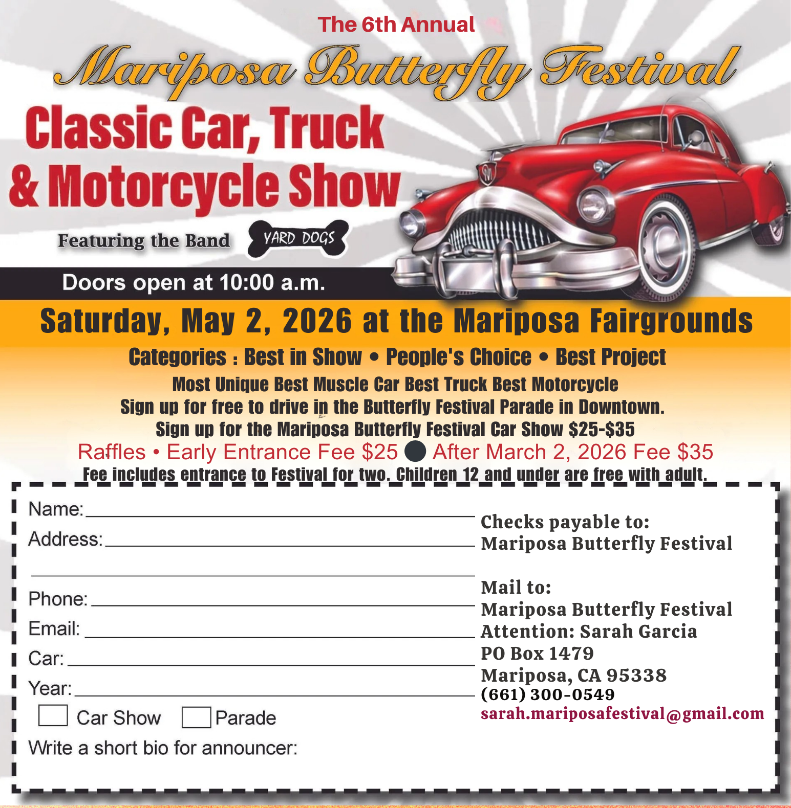 car show flyer