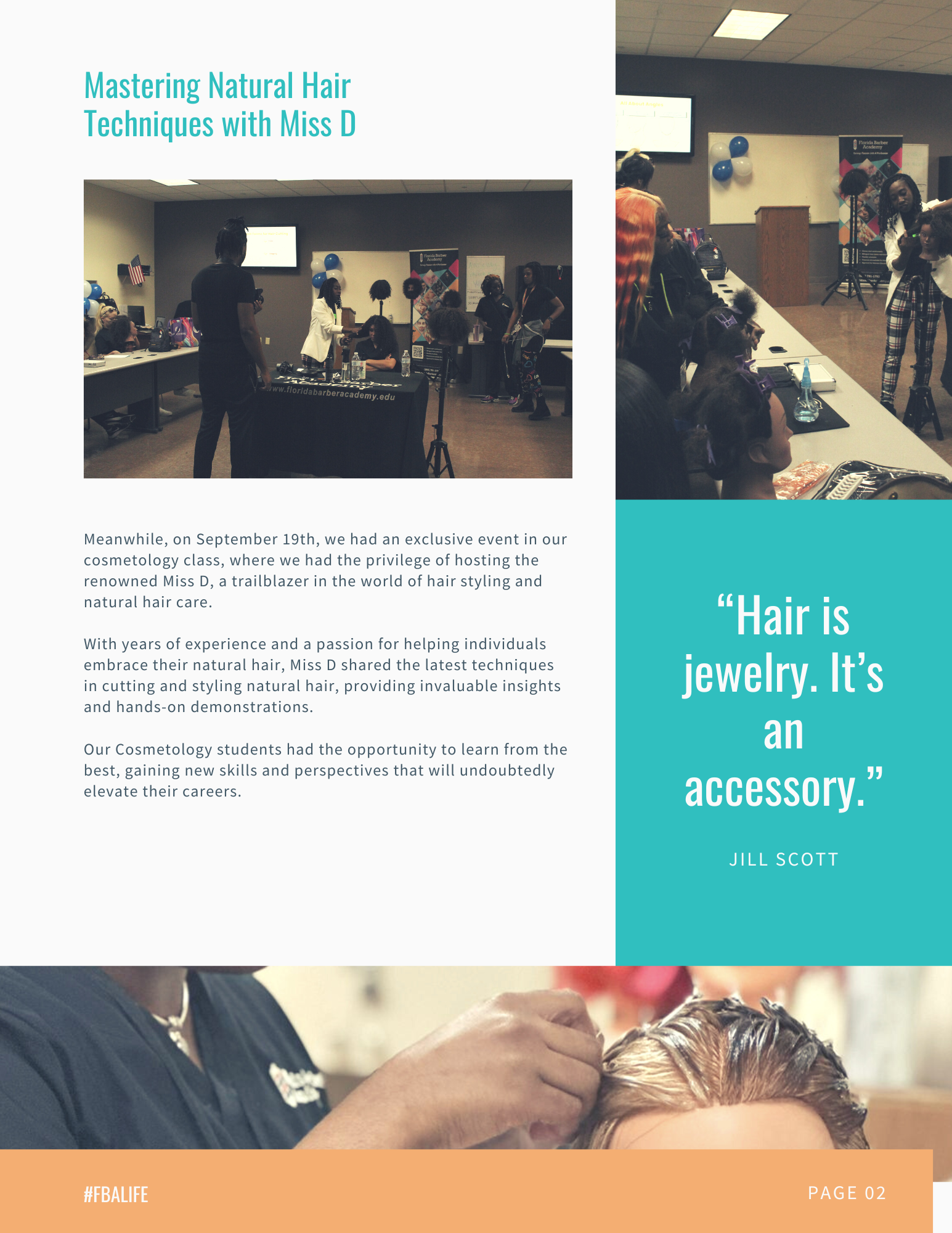 Hair is jewelry , it 's an accessory.