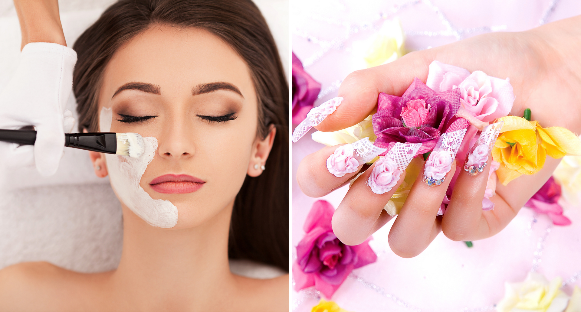 A flyer for a limited time scholarship opportunity for a nail technician program.