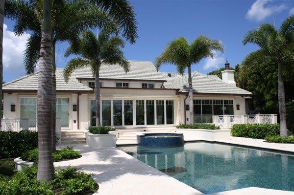 White exterior house - Painting Contractors in Naples, FL
